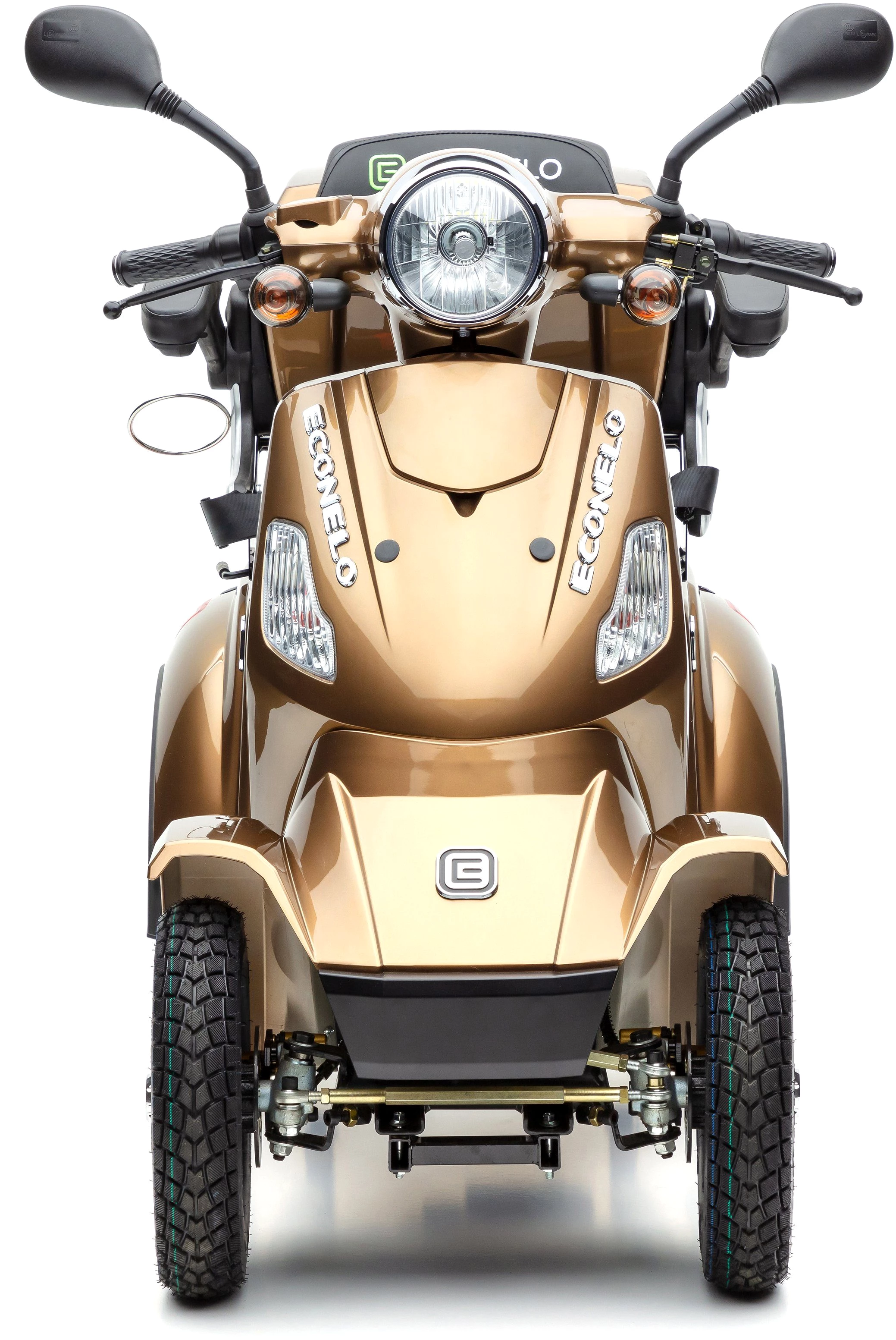 ECONELO Elektromobil Seniorenmobil J4000, 1000 W, 25 km/h, (mit Topcase)