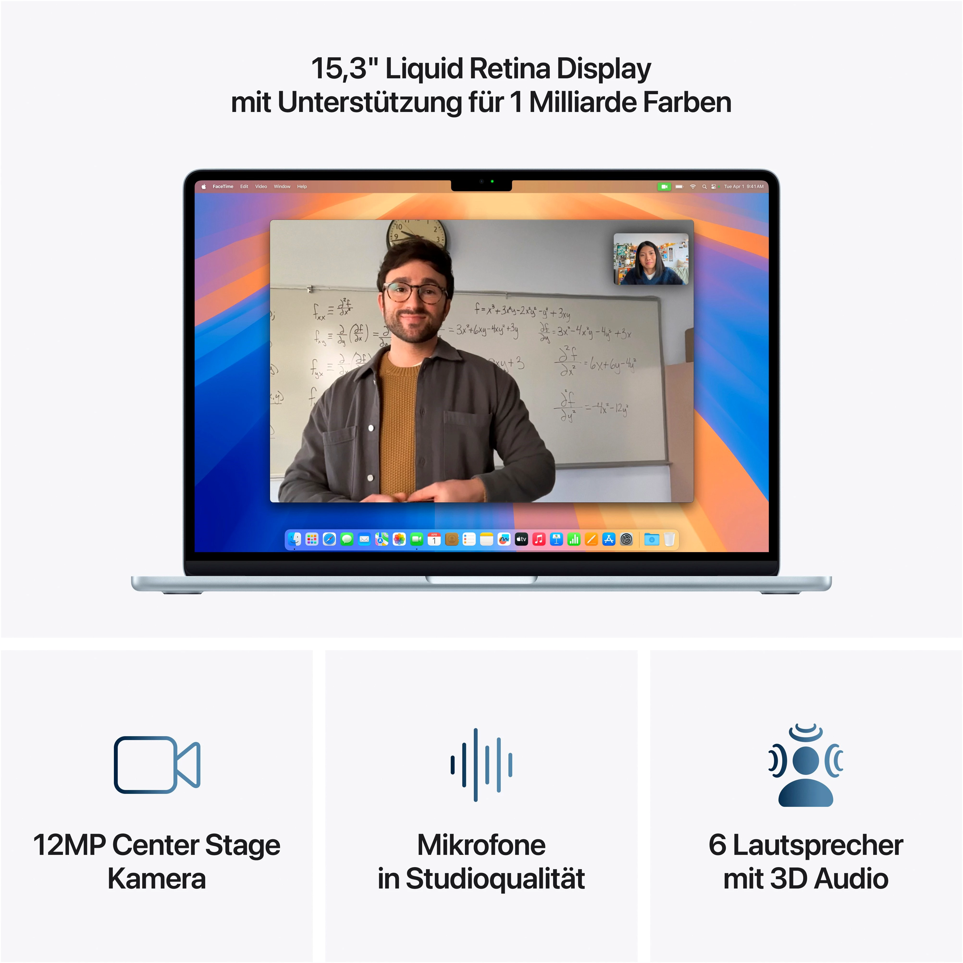 APPLE MacBook Air 15" (2025) Notebook ... mehr