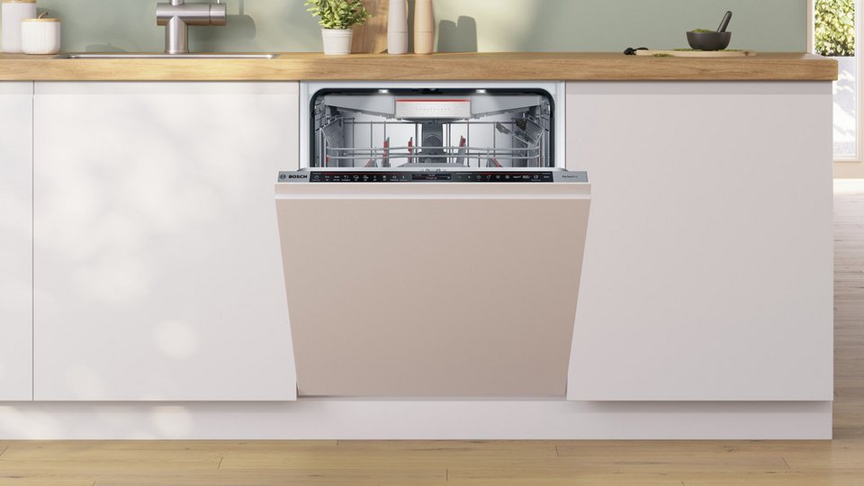 BOSCH vollintegrierbarer Geschirrspüler Serie 8 SMD8TCX04E, 14 Maßgedecke