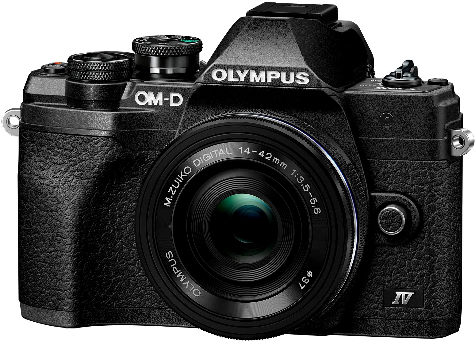 OLYMPUS E-M10 Mark IV Systemkamera +BLS-50, F-5AC USB-AC Adapter, USB cable