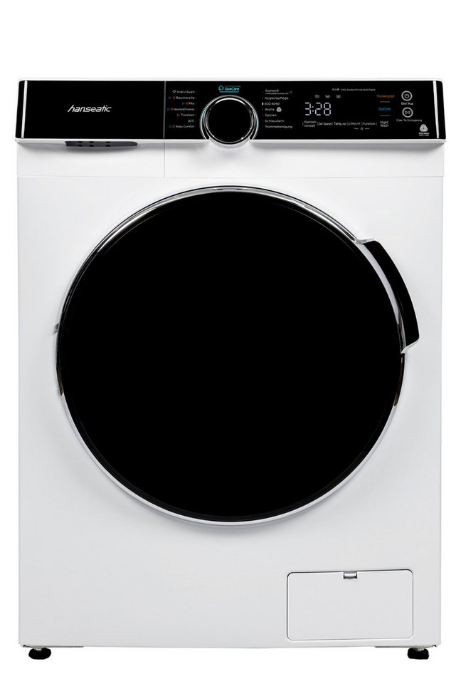 Hanseatic Waschtrockner HWDK86AD, 8 kg, 6 kg, 1400 U/min