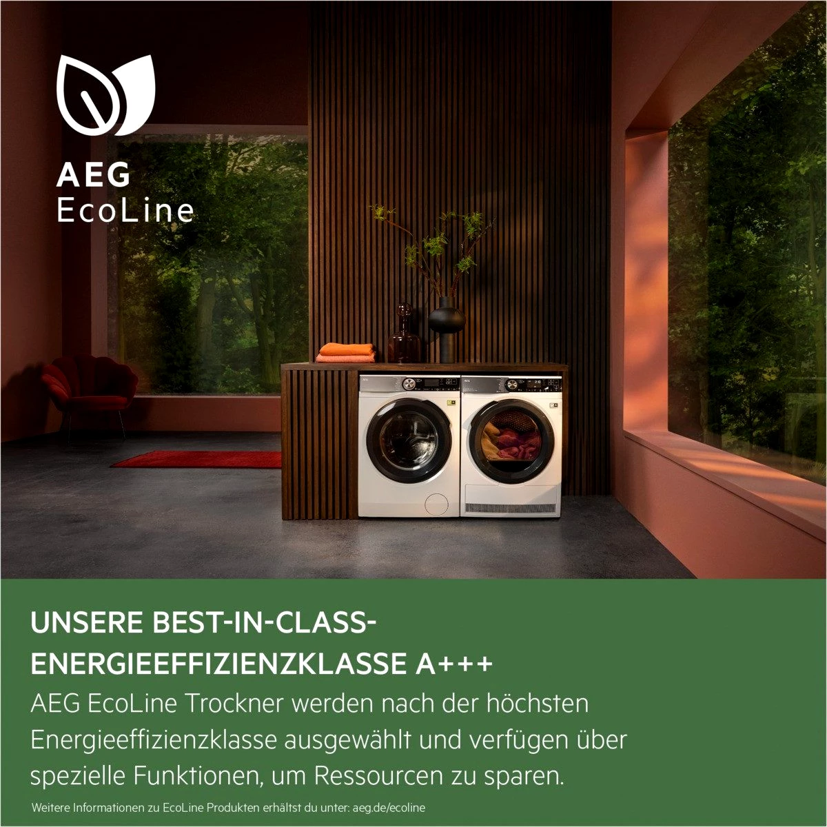 AEG Wärmepumpentrockner Serie 9000 TR9T75680, 3D-Scan-Restfeuchteermittlung