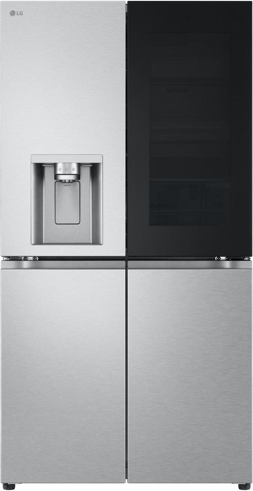 LG Multi Door InstaView® Multi-Door GMG961MBKE, 179,2 cm hoch, 91,4 cm breit