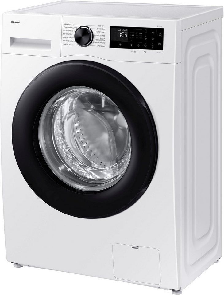 Samsung Waschmaschine WW5100D SLIM WW90DG5G34AEEG, 9 kg, 1400 U/min, AI Ecobubbl