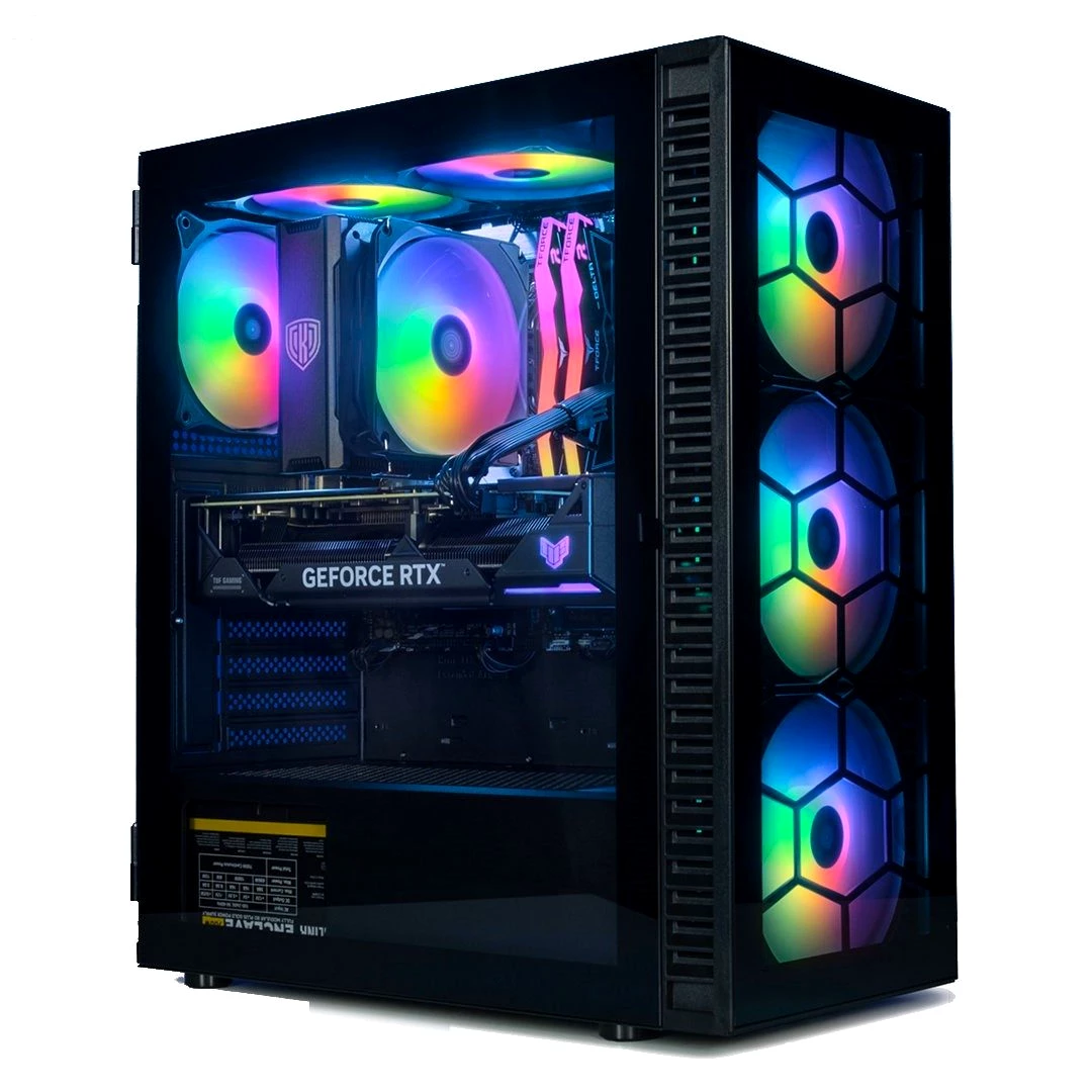 MEINPC AMD Ryzen 7 mit GeForce RTX 4060 8GB Gaming-PC Gamer, Gaming, RGB ... mehr
