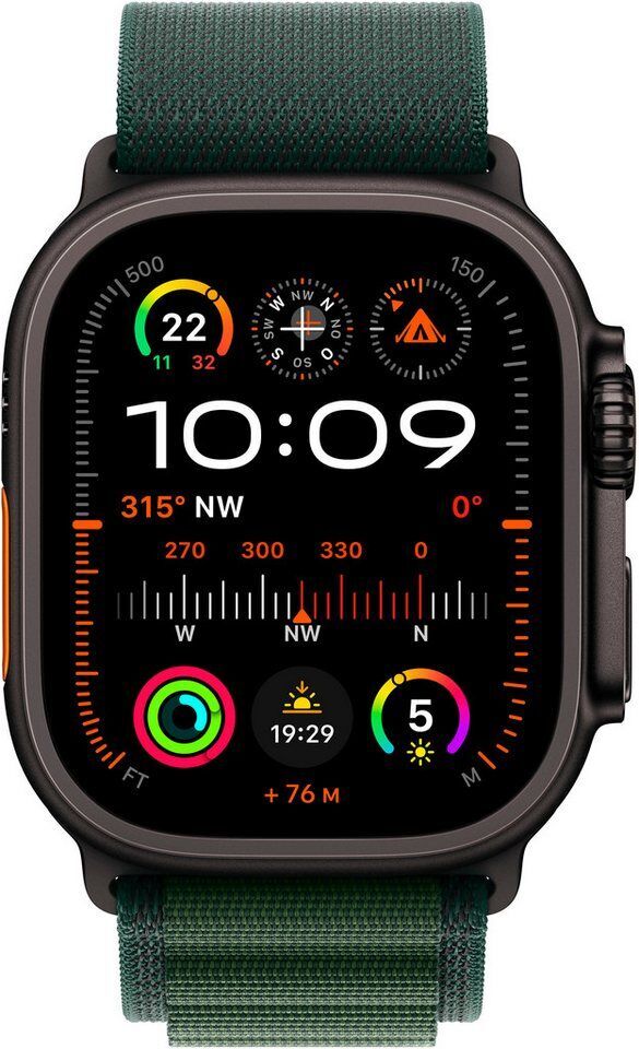 Apple Watch Ultra 2 (2024) GPS + Cellular Smartwatch (4,9 cm, Watch OS)
