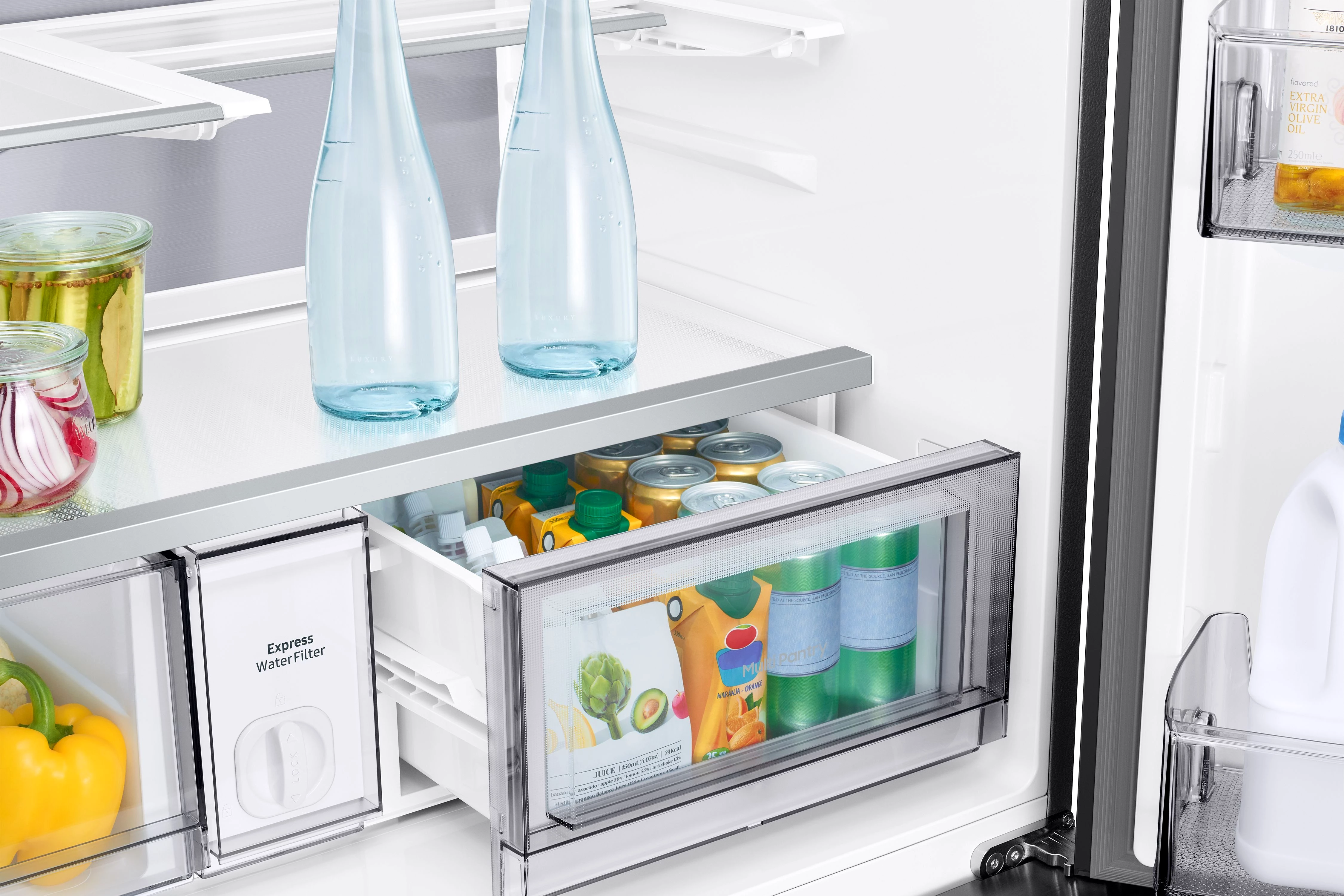 Samsung French Door RM94F RM90F67CECEF, 185,3 cm hoch, 91,2 cm breit