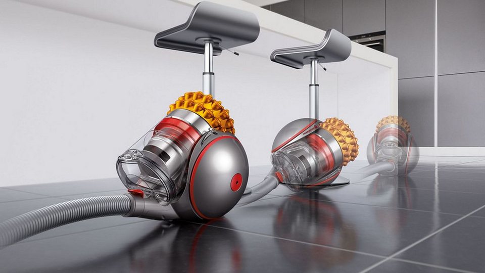 DYSON Bodenstaubsauger Cinetic Big Ball™Multi Floor 2, beutellos, ohne Wartungsa