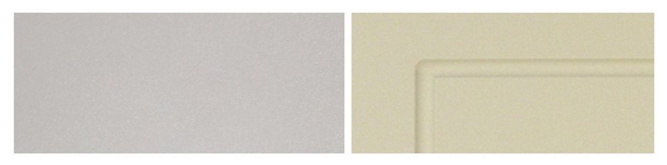 Feldmann-Wohnen Küchenzeile Kvantum, (Kvantum), 250cm grau matt / vanille matt 7