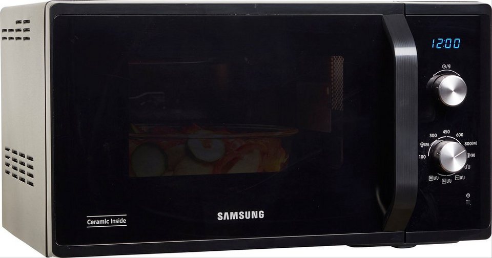 Samsung Mikrowelle MG23K3614AK/EG, Grill, Mikrowelle, 23 l