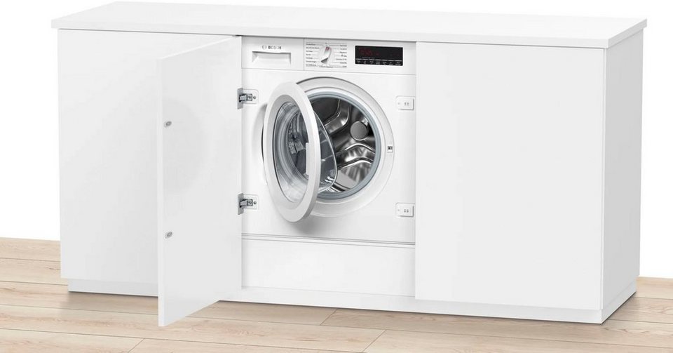 BOSCH Einbauwaschmaschine Serie 8 WIW28443, 8 kg, 1400 U/min, AquaStop, Speed Pe