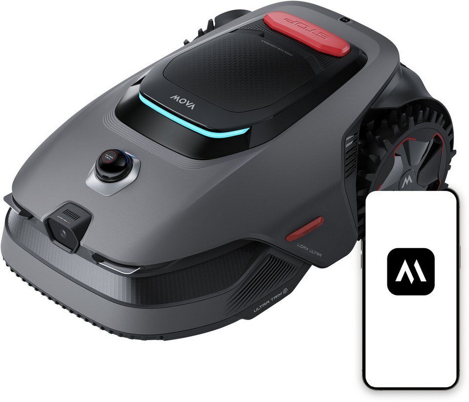 Mova Rasenmähroboter Lidax Ultra 1200, bis 1200 m² Rasenfläche