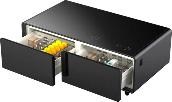 Caso Getränkekühlschrank 792, 46 cm hoch, 130,5 cm breit, Loungetisch mit Kühlfächern