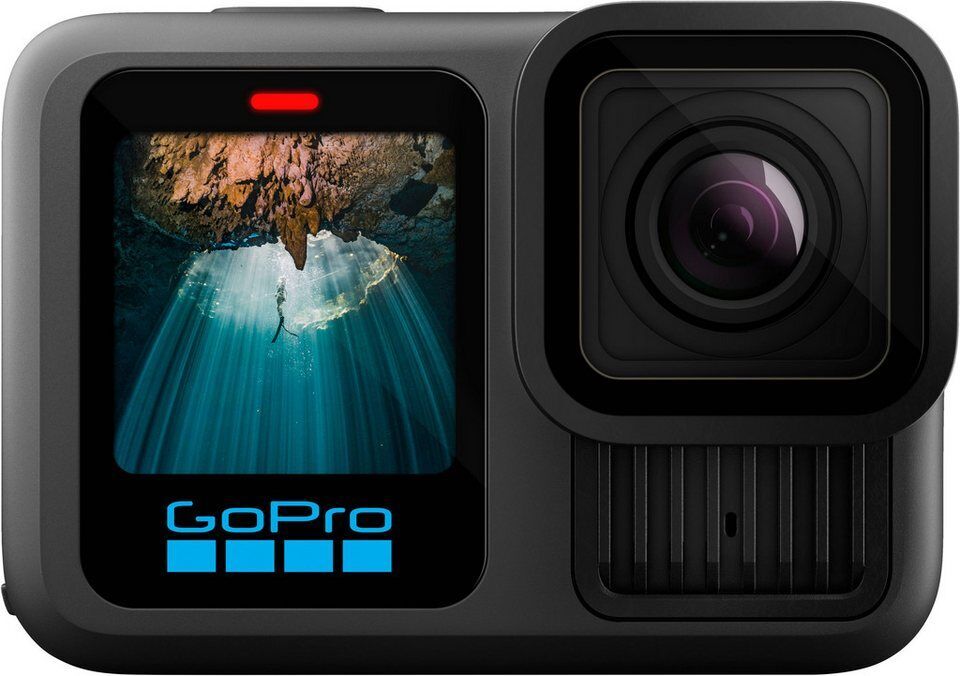 GoPro HERO13 Black + Zubehör-Bundle Action Cam (5,3K, Bluetooth, WLAN (Wi-Fi)