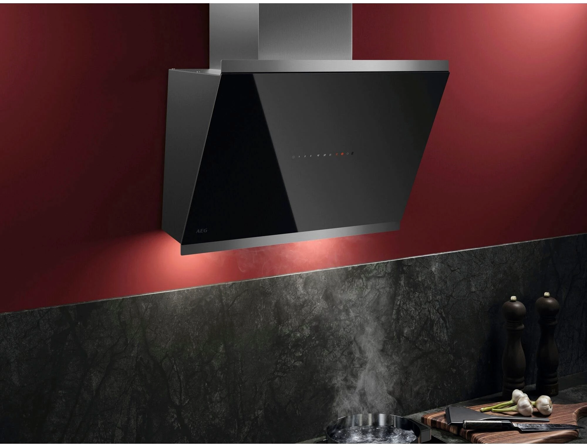 AEG Kopffreihaube GV77D61SL Serie 7000 GV77D61SL, mit Hob2Hood®