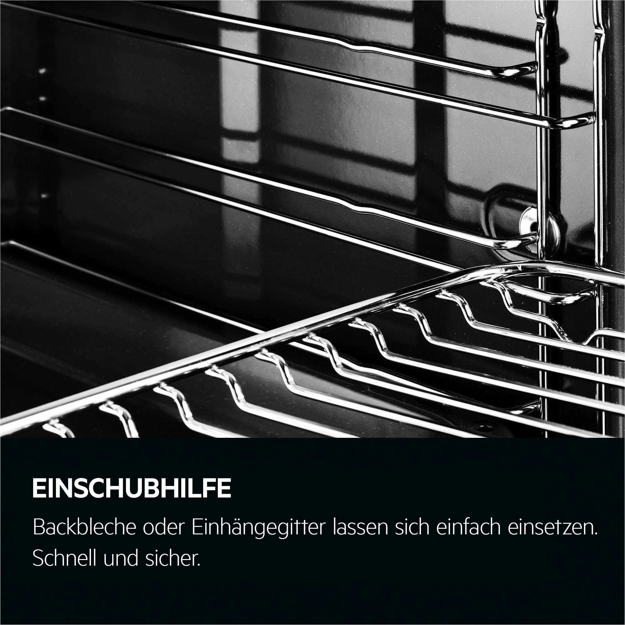 AEG Backofen-Set HH24BSM, Aqua Clean, Wasserdampfreinigung des Backofens, Grill