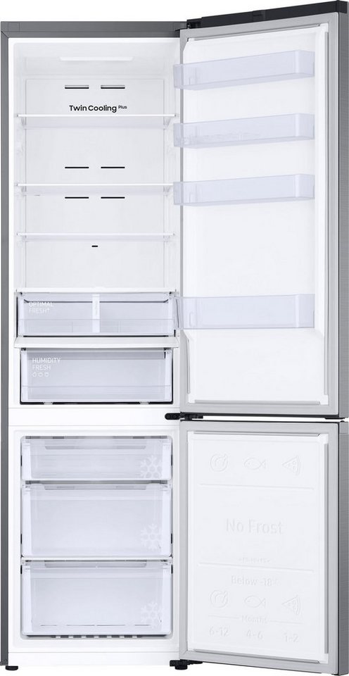 Samsung Kühl-/Gefrierkombination RB38C607AS9, 203 cm hoch, 59,5 cm breit