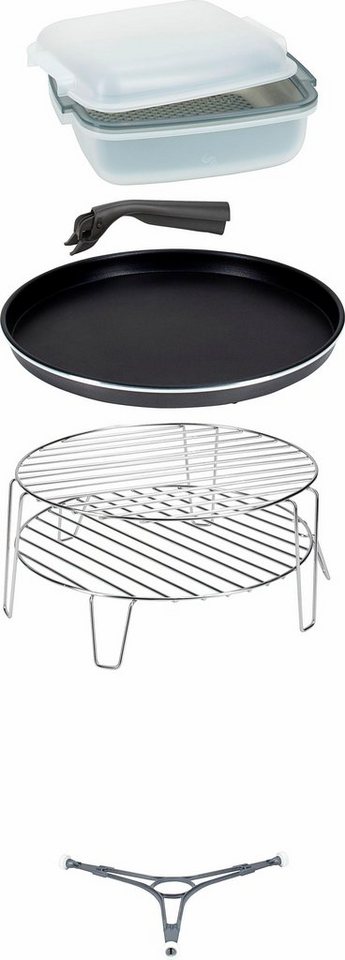 BAUKNECHT Mikrowelle MW 179 IN, Grill und Heißluft, 33 l