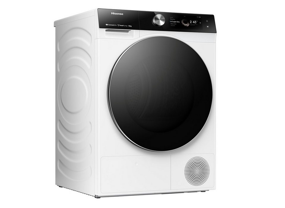 Hisense Wärmepumpentrockner DH7S107BW, Dynamisches TFT-Touch-Display