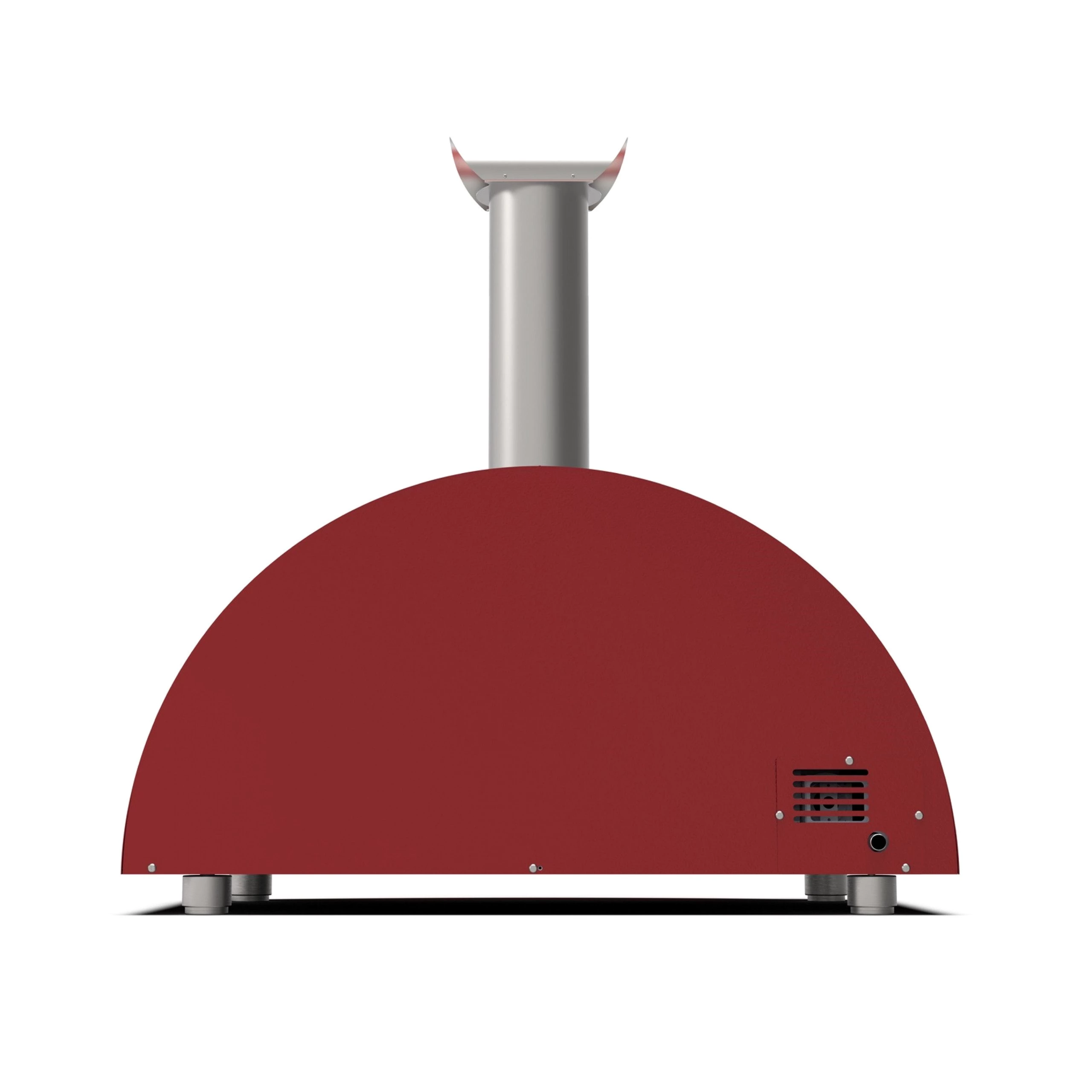 Alfa Forni Pizzaofen Alfa Forni Gas Pizzaofen MODERNO 3 Pizze Antik Rot FXMD-3P-GROA-DE