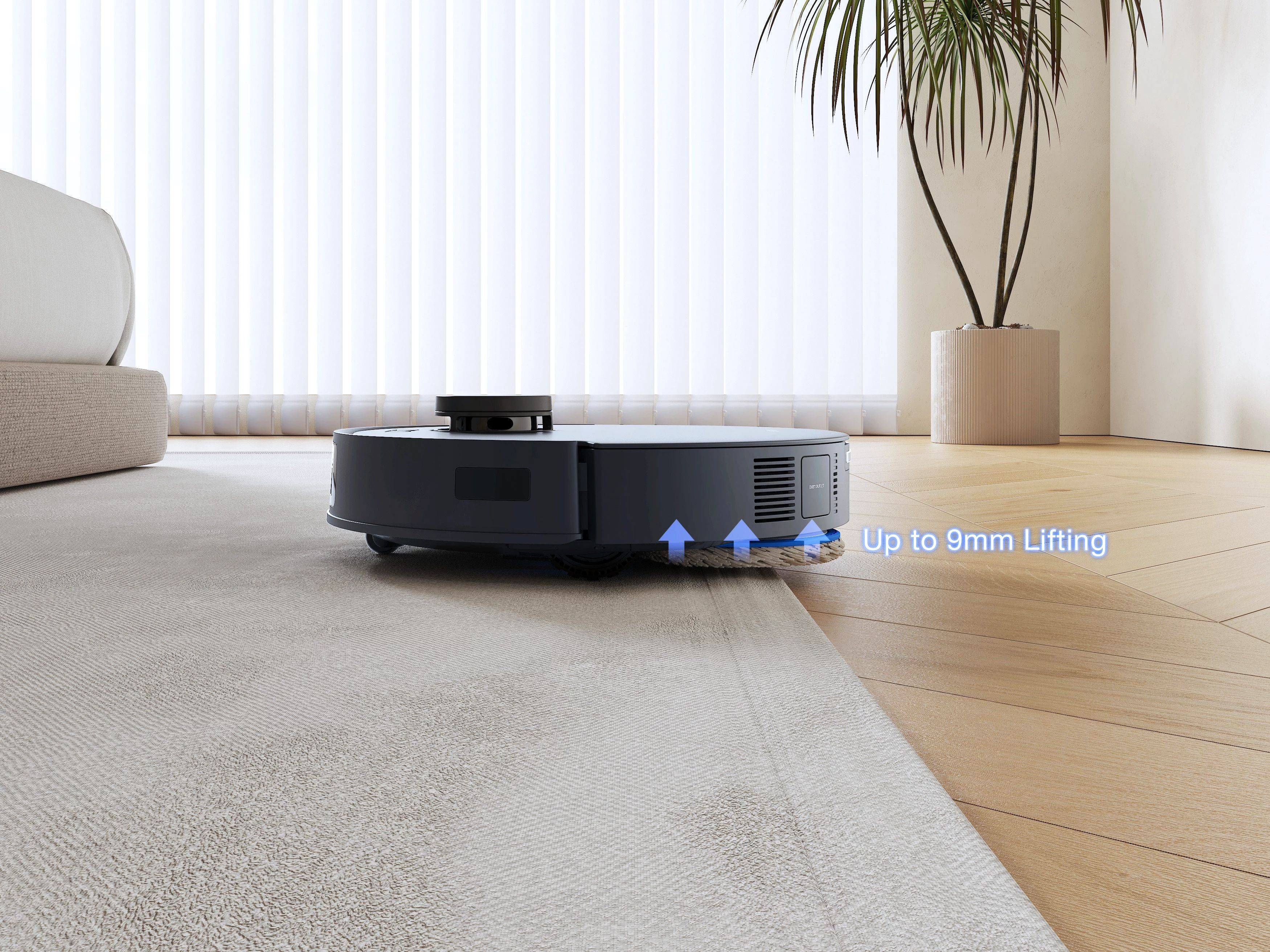 ECOVACS Saugroboter ECOVACS DEEBOT T30S PRO OMNI, 60 W, 11.000PA, OMNI Station, Mopphebesystem