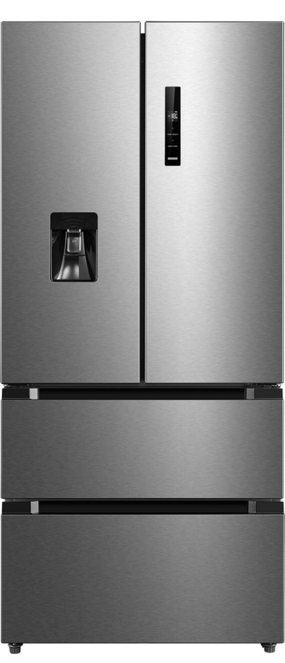 Hanseatic French Door HFD18983CWDI, 190 cm hoch, 83 cm breit, Wasserspender mit