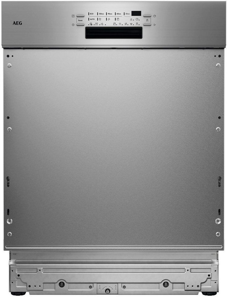 AEG teilintegrierbarer Geschirrspüler 8000 GT8200A2SCM, Leise Spülmaschine 38 dB