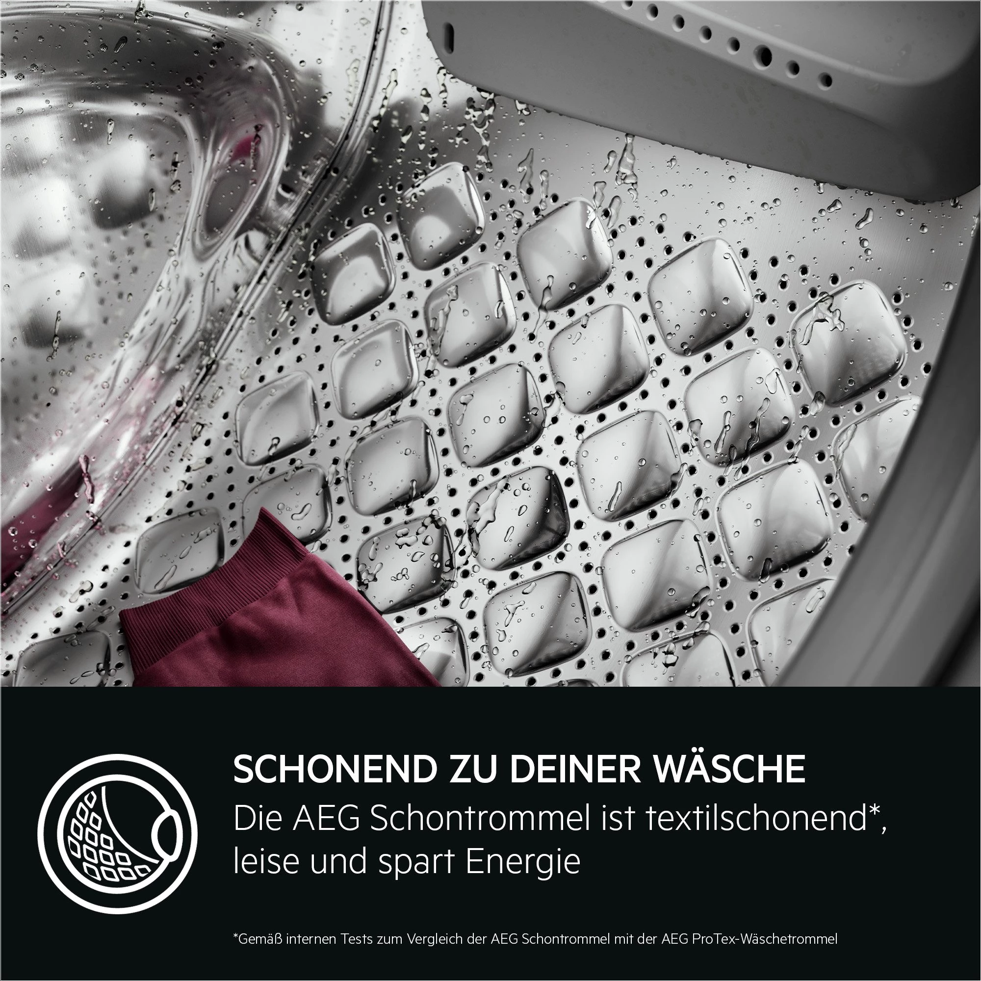 AEG Waschtrockner 7000 LWR759WT, 9 kg, 5 kg, 1600 U/min