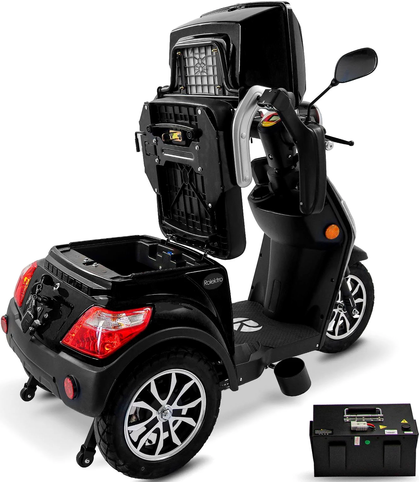 ROLEKTRO Elektromobil Rolektro E-Trike 25 V.3, Lithium Akku 1000 W, 25 km/h,  ... mehr