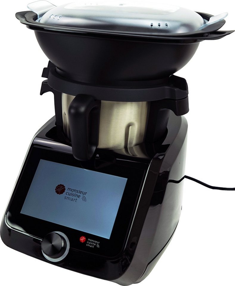SilverCrest Küchenmaschine mit Kochfunktion Monsieur Cuisine Smart Limited Editi