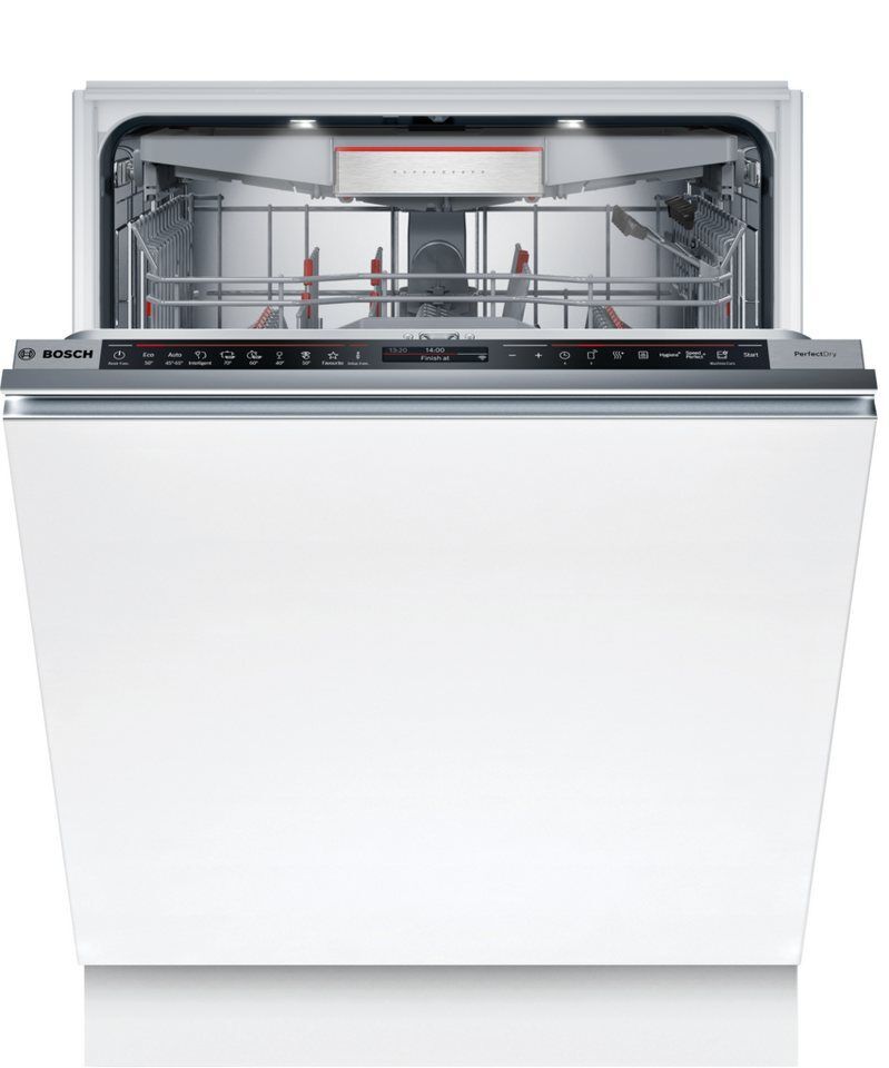 BOSCH vollintegrierbarer Geschirrspüler Serie 8 SMD8TCX04E, 14 Maßgedecke