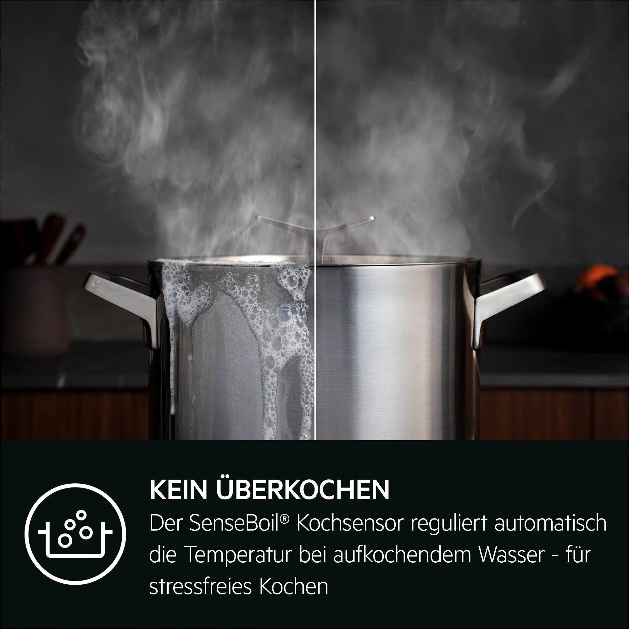 AEG Backofen-Set HH24BSISML, mit 1-fach-Teleskopauszug, Aqua Clean