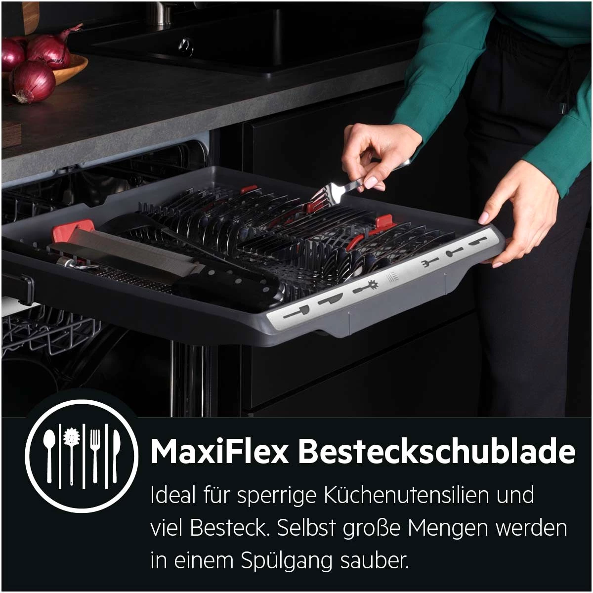 AEG Standgeschirrspüler 7000 FFB75707PW, 14 Maßgedecke, Aqua Control - Wasserstopp