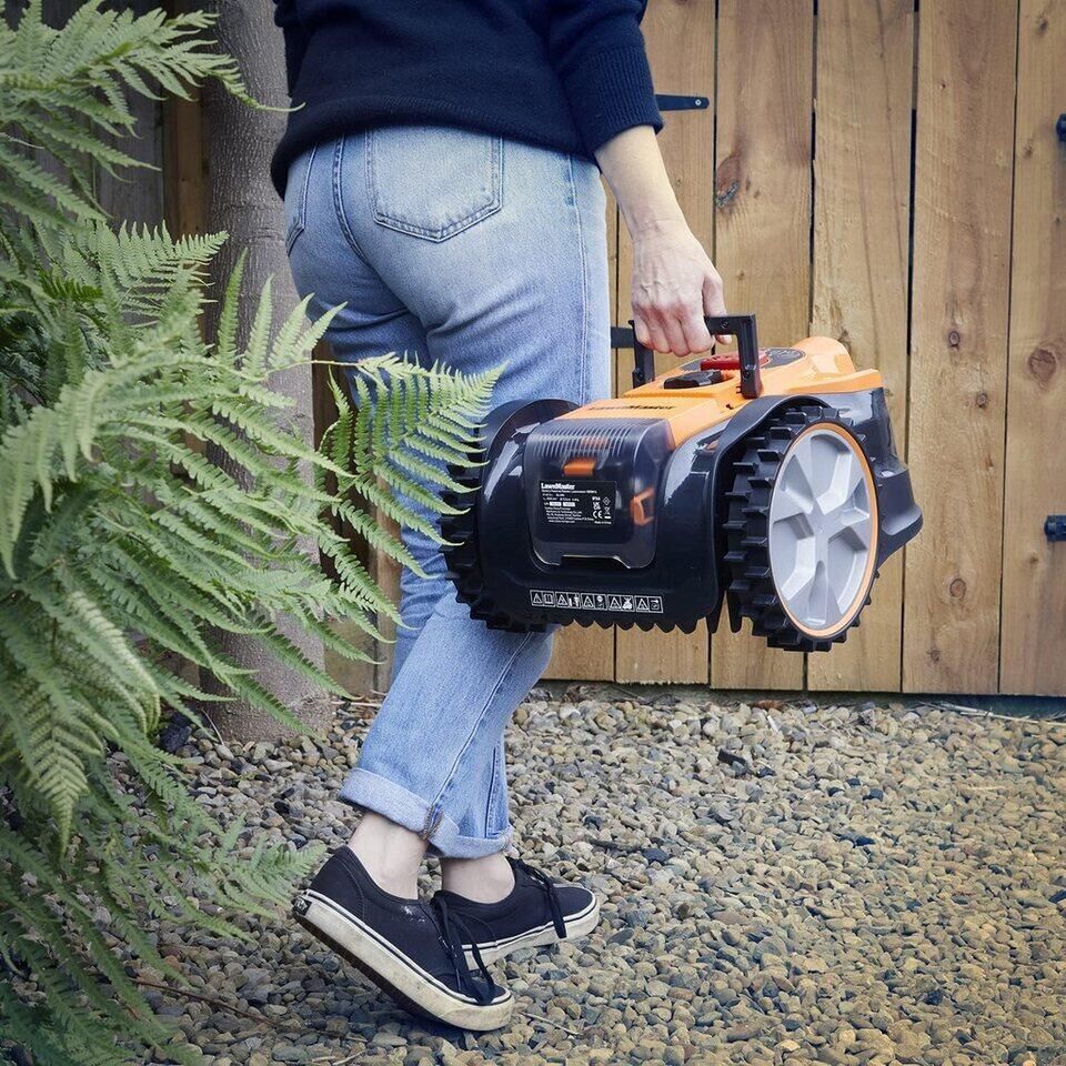 Lawnmaster Rasenmähroboter VBRM16 OcuMow® kabellos, bis 150 m² Rasenfläche, mit