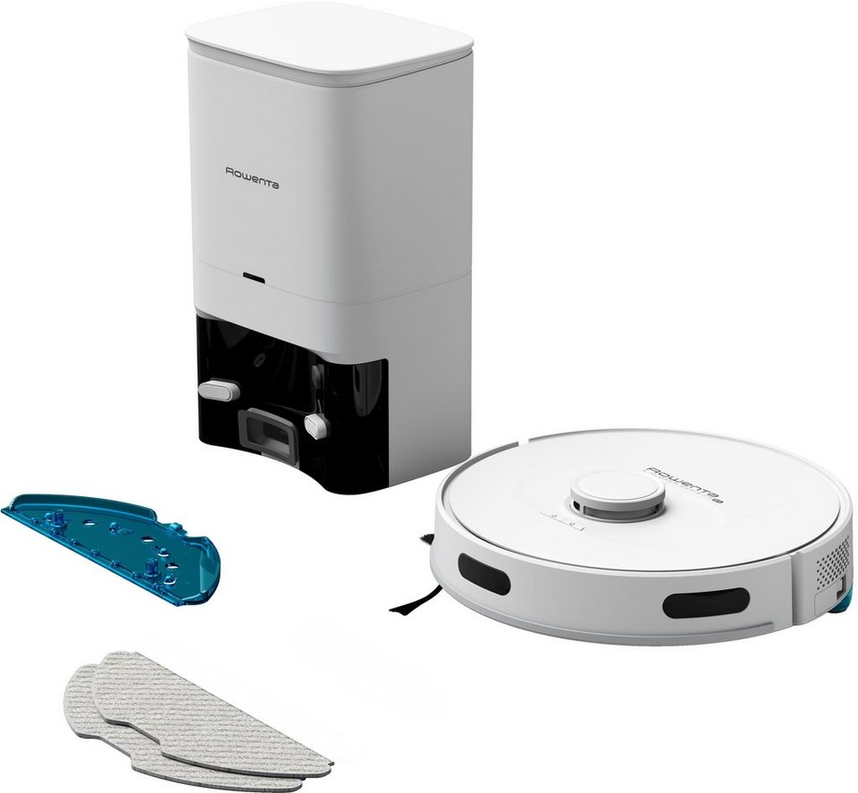 Rowenta Saugroboter mit Wischfunktion und AbsaugstationX-Plorer Serie 75+, 4in1,
