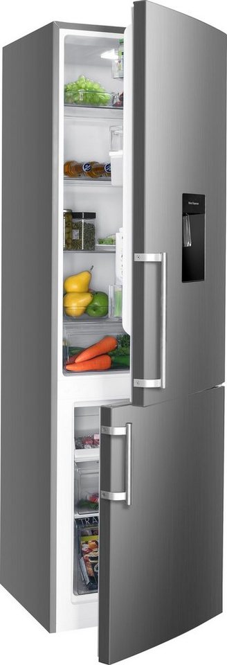 Hanseatic Kühl-/Gefrierkombination HKGK17954DWDI, 179,5 cm hoch, 55 cm breit