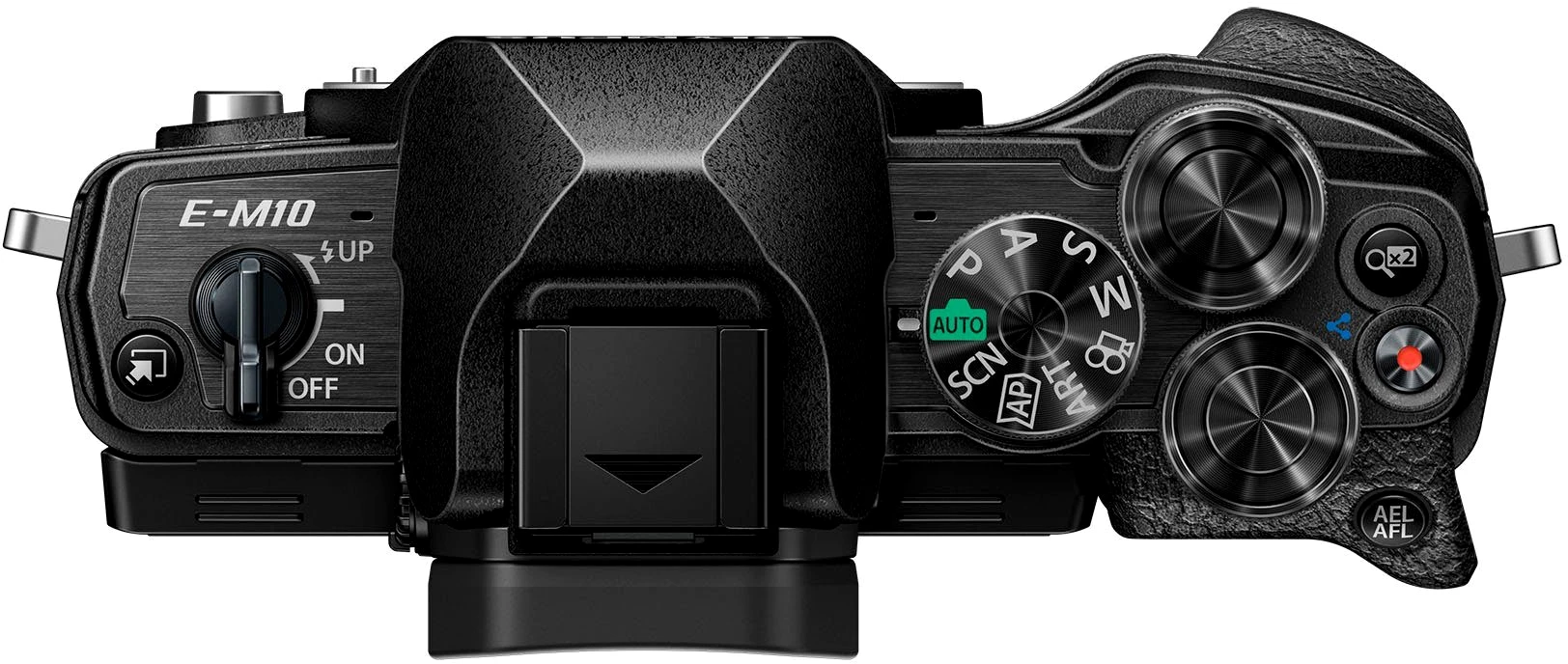 OLYMPUS E-M10 Mark IV Systemkamera +BLS-50, F-5AC USB-AC Adapter, USB cable