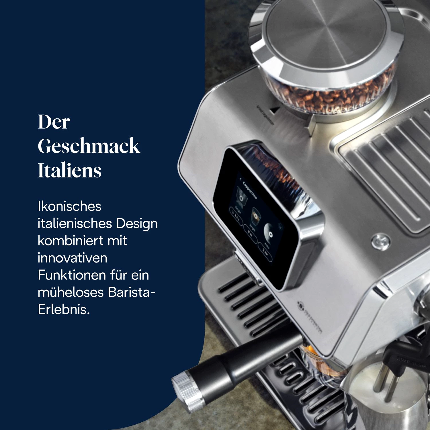 De'Longhi Espressomaschine LA SPECIALISTA TOUCH EC9455.M