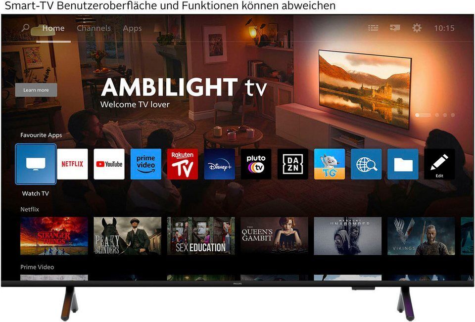 Philips 85PUS8500/12 LED-Fernseher (215 cm/85 Zoll, 4K Ultra HD, Smart-TV)
