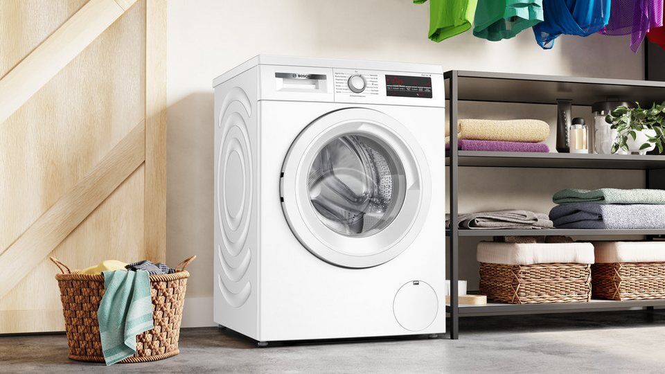 BOSCH Waschmaschine Serie 6 WUU28T22, 9 kg, 1400 U/min, Unterbaufähig, Speed Per