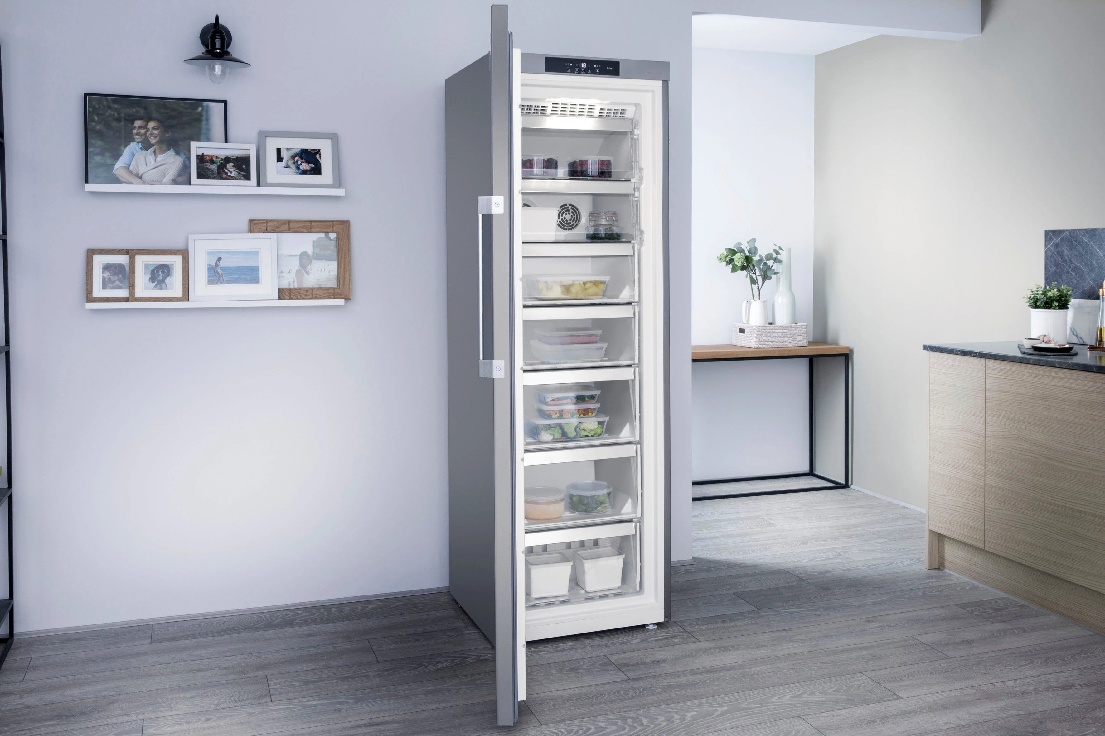 BAUKNECHT Gefrierschrank GKN 19G4S IN 2, 187,5 cm hoch, 59,5 cm breit