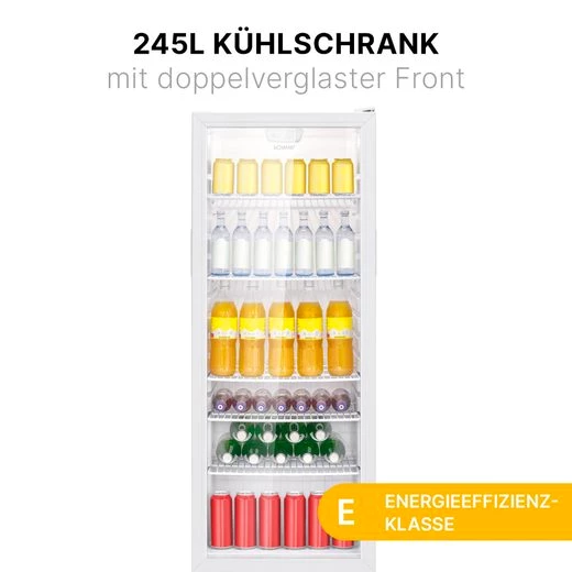 BOMANN Getränkekühlschrank KSG 7289, 143 cm hoch, 55 cm breit