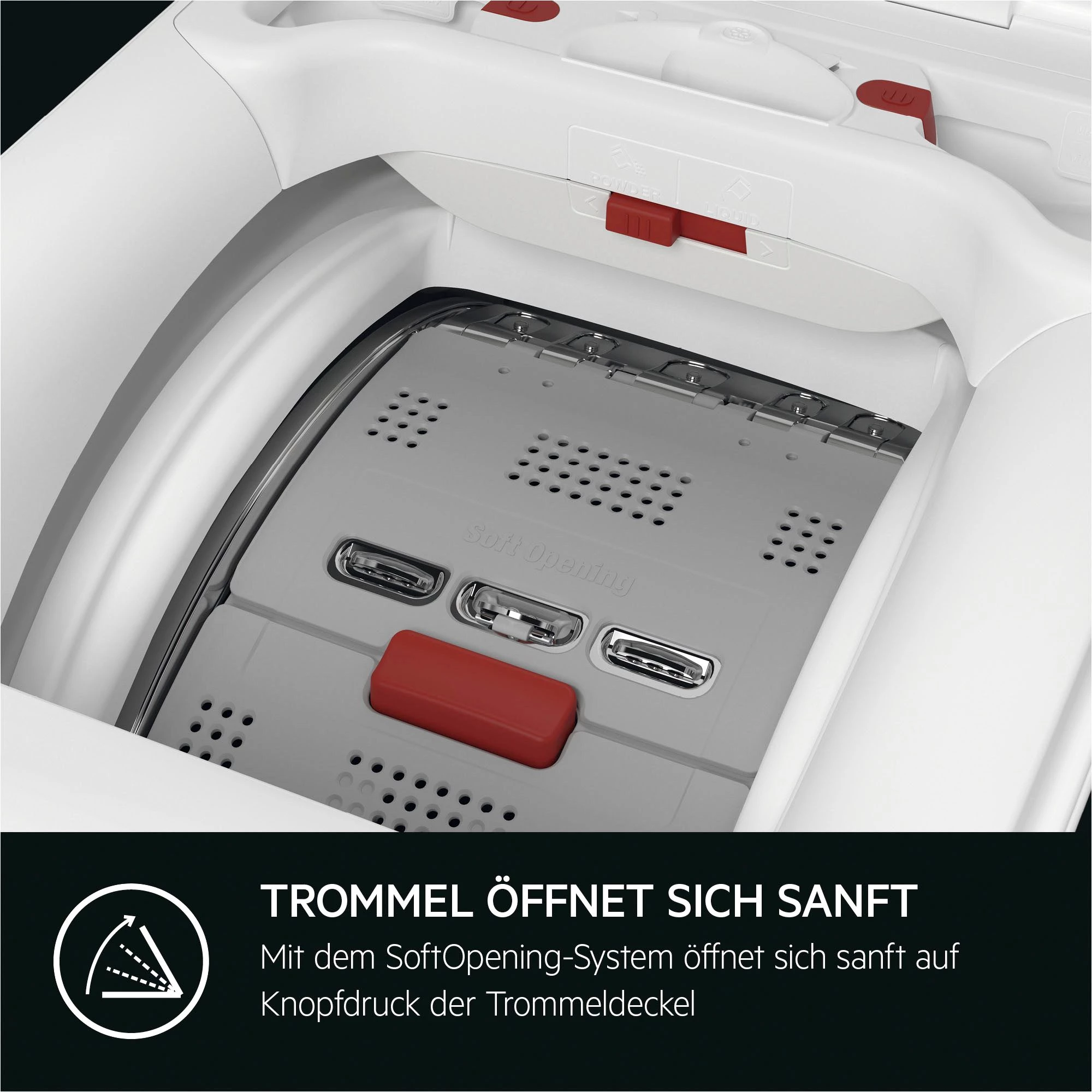 AEG Waschmaschine Toplader 6000 LTR6A360TL, 6 kg, 1300 U/min