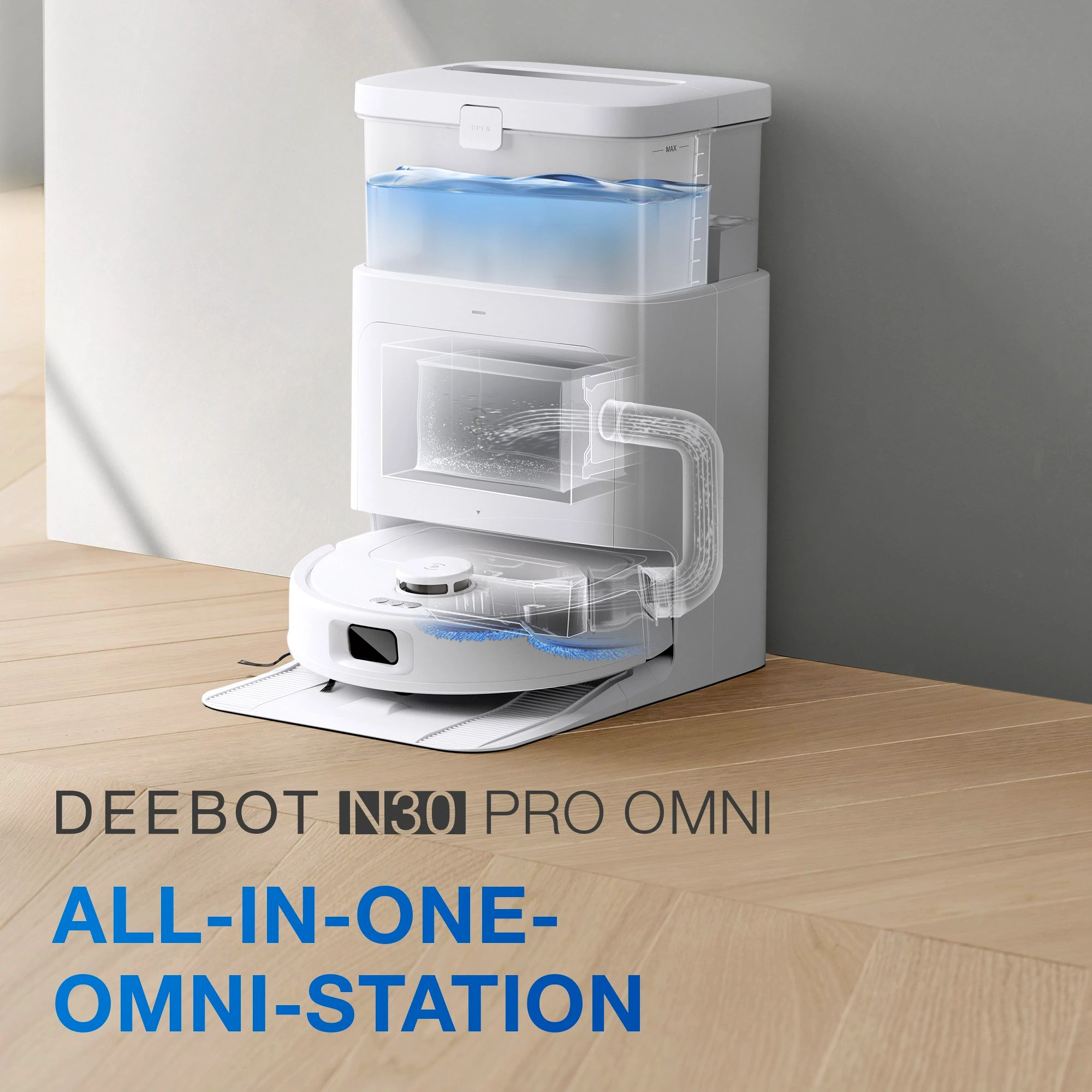 ECOVACS Wischroboter ECOVACS DEEBOT N30 PRO OMNI