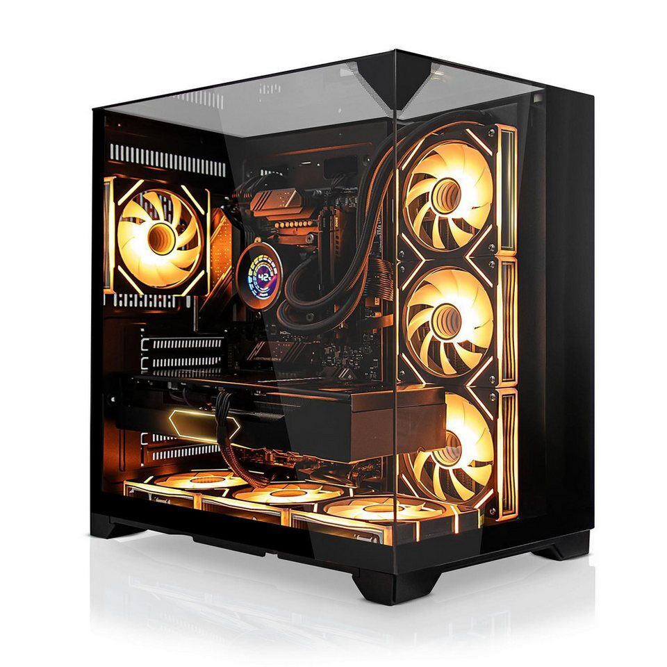SYSTEMTREFF AMD Ryzen 7 9800X3D mit Nvidia GeForce RTX 5080 16GB Gaming-PC (AMD