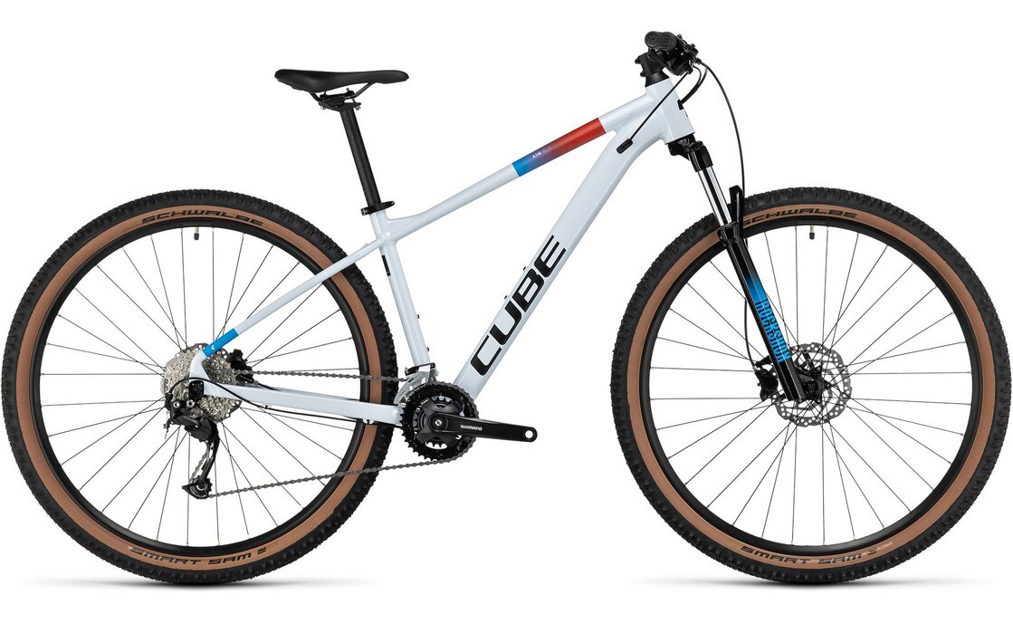 Cube Aim SLX - 29 Zoll - Diamant Weiß