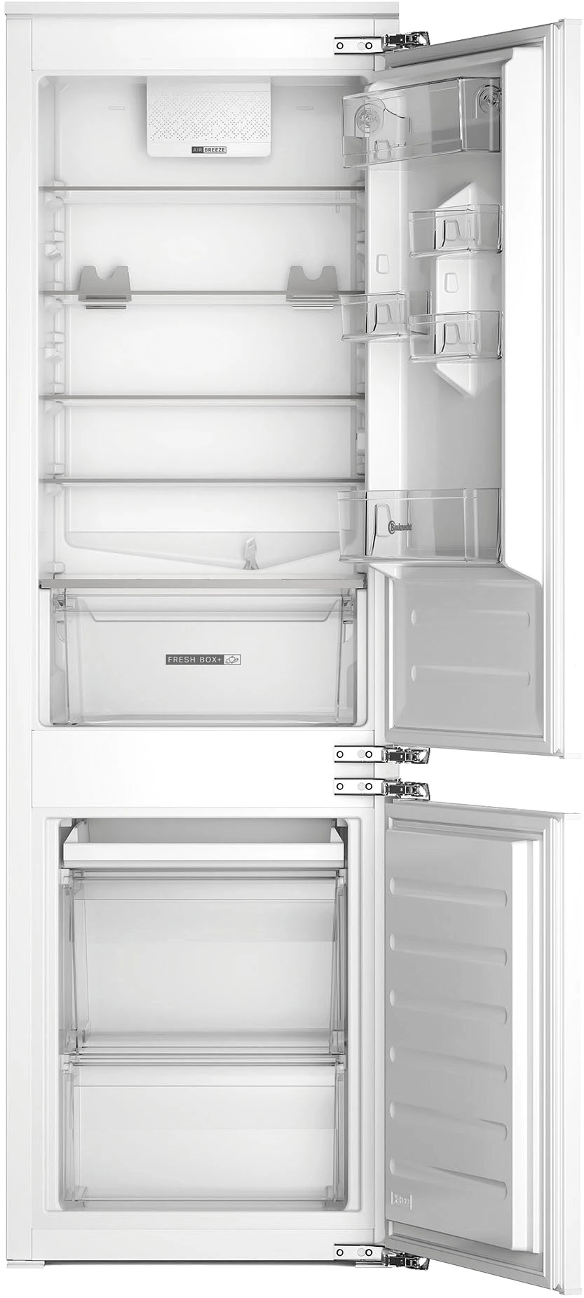 BAUKNECHT Einbaukühlgefrierkombination BKGIL 178F12, 177 cm hoch, 55,7 cm breit
