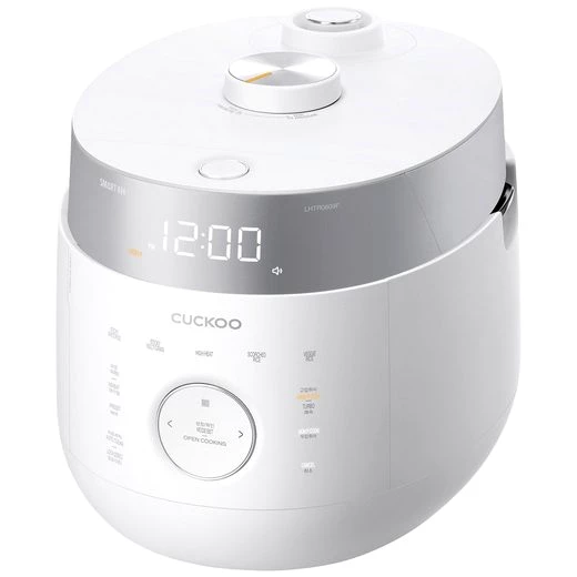 Cuckoo Reiskocher Cuckoo CRP-LHTR1009F Reiskocher Weiß, Silber mit Messbecher, 1455.00 W