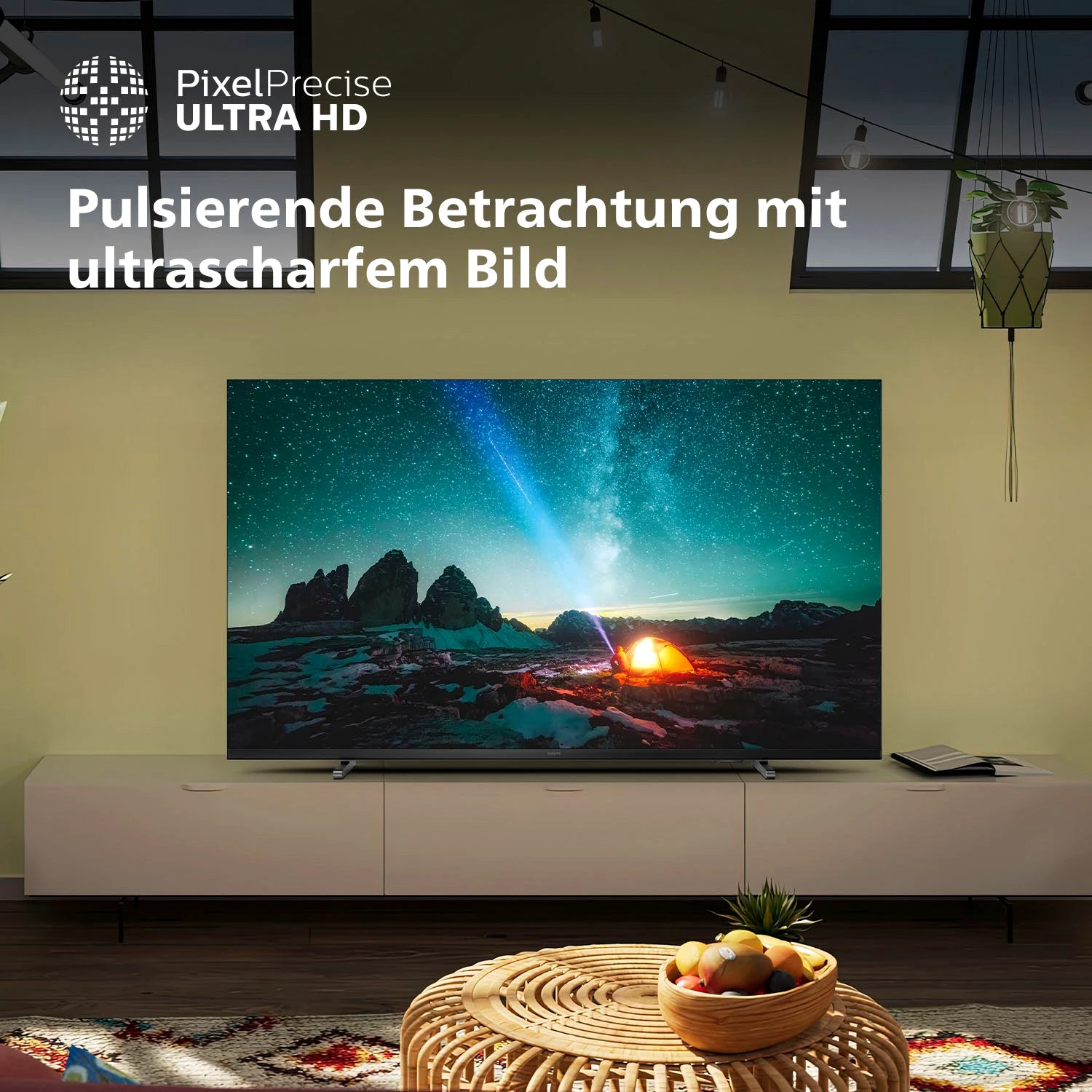 Philips 55PUS7609/12 LED-Fernseher (139 cm/55 Zoll, 4K Ultra HD, Smart-TV)