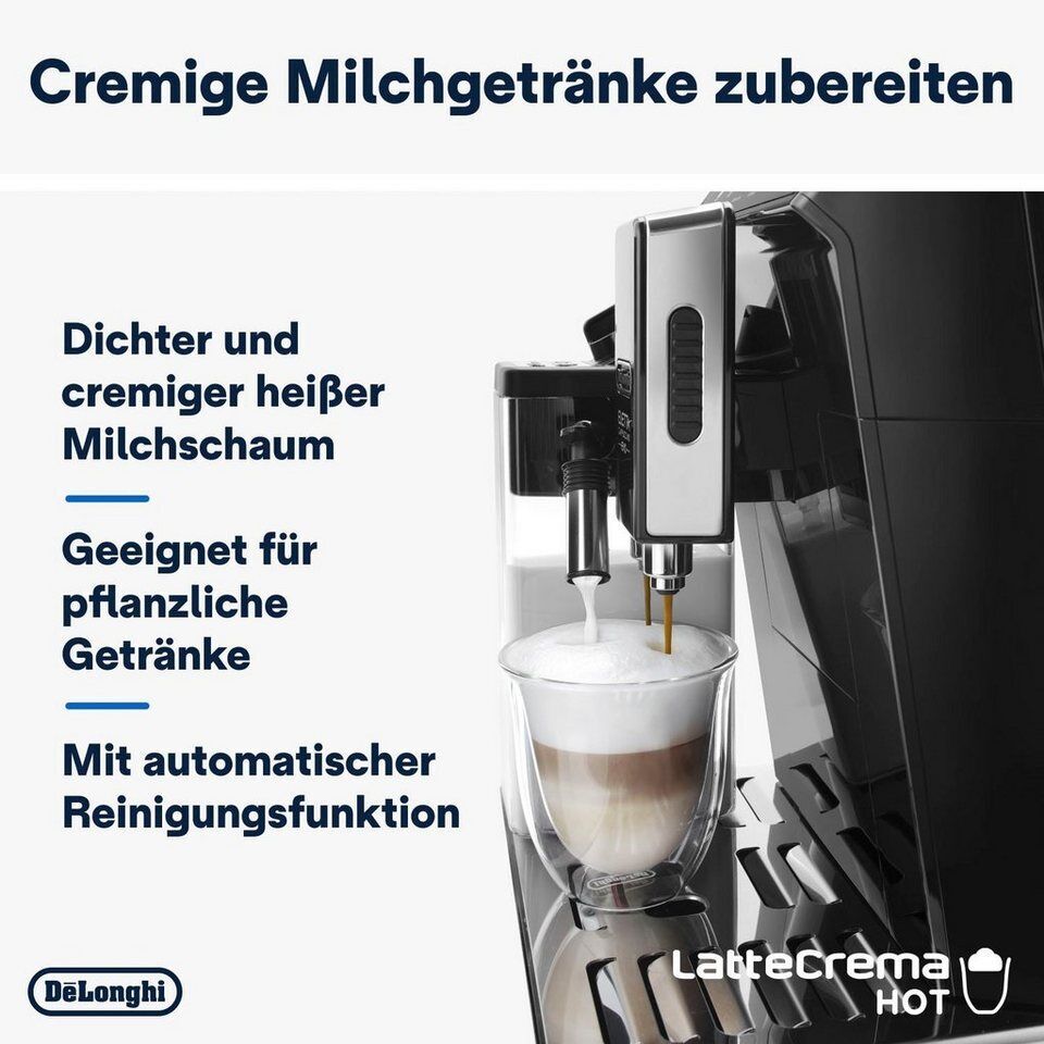 De'Longhi Kaffeevollautomat Eletta Evo ECAM46.860.B - Espresso, (Long) Coffee, C